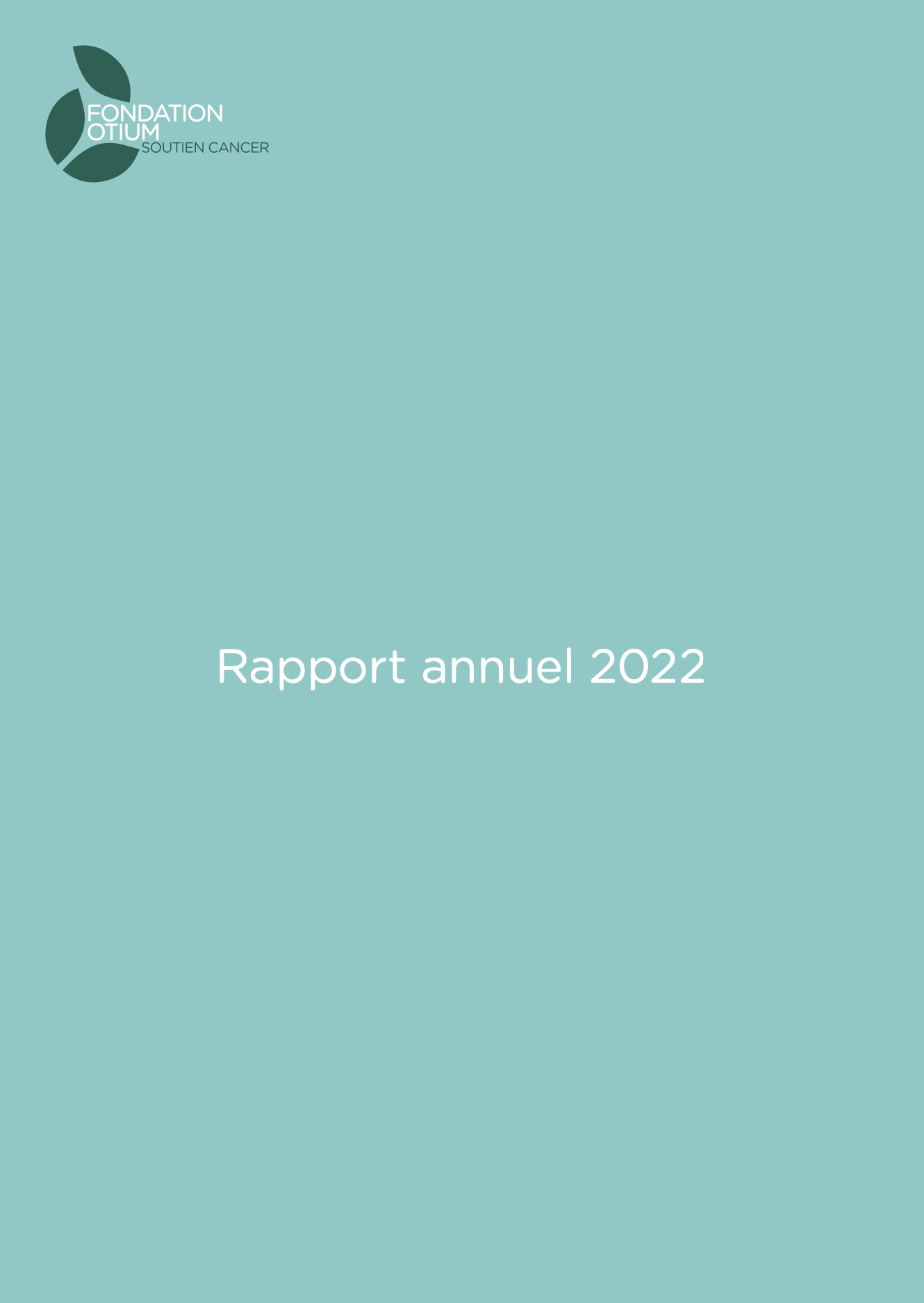 Rapport annuel 2022